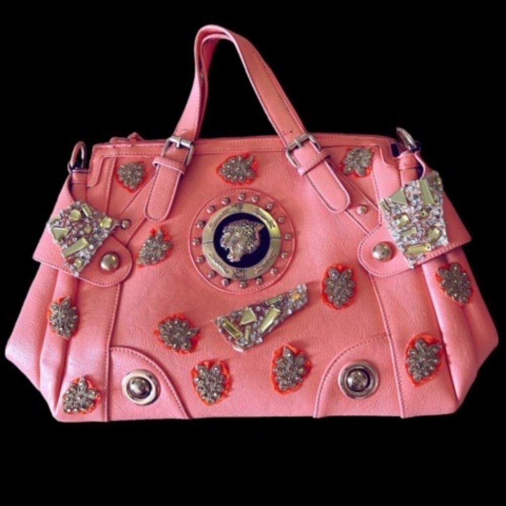 Custom Created Salmon Coachella Handbag